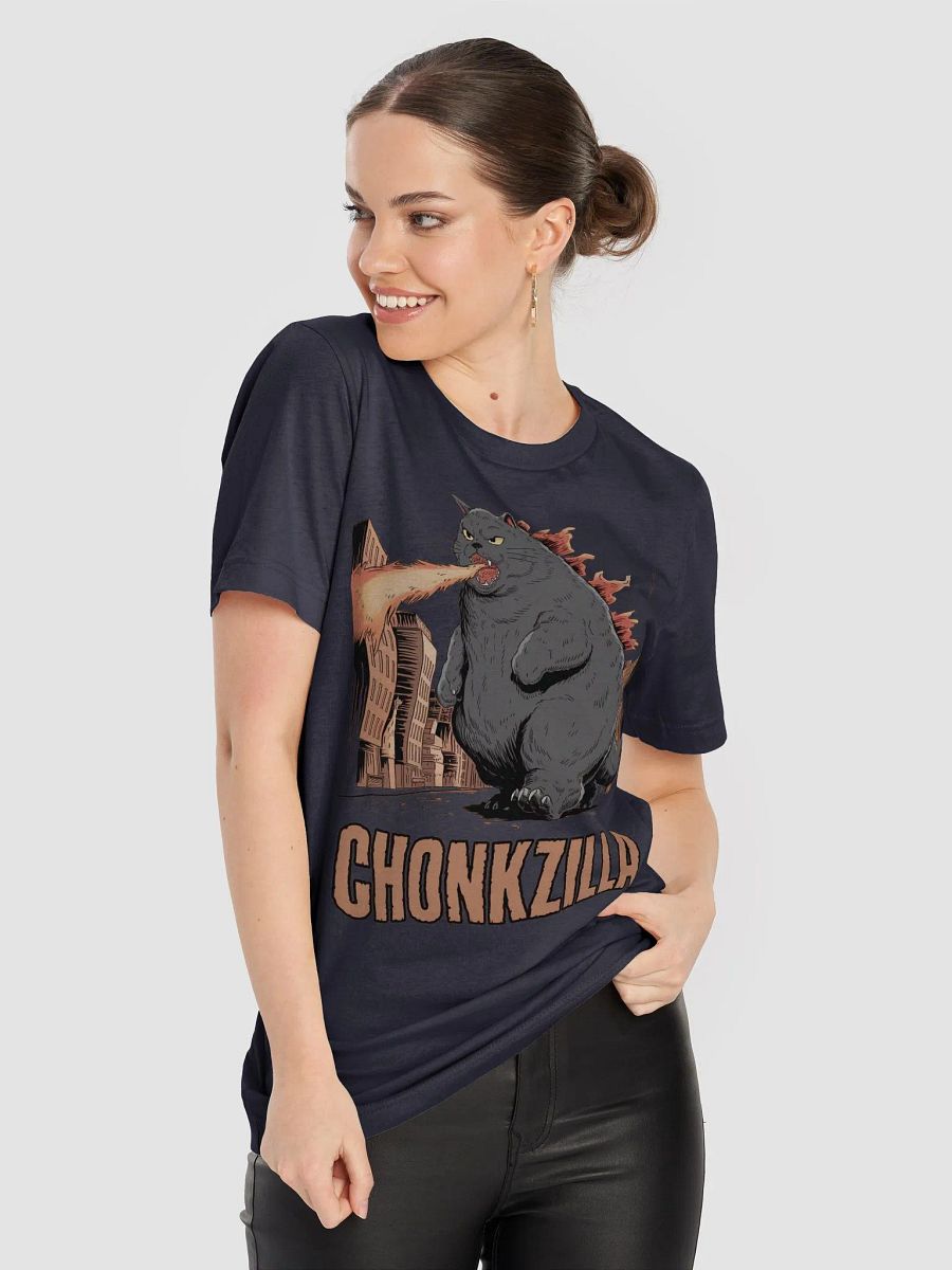 Chonkzilla Fire-Breathing Cat T-Shirt product image (84)