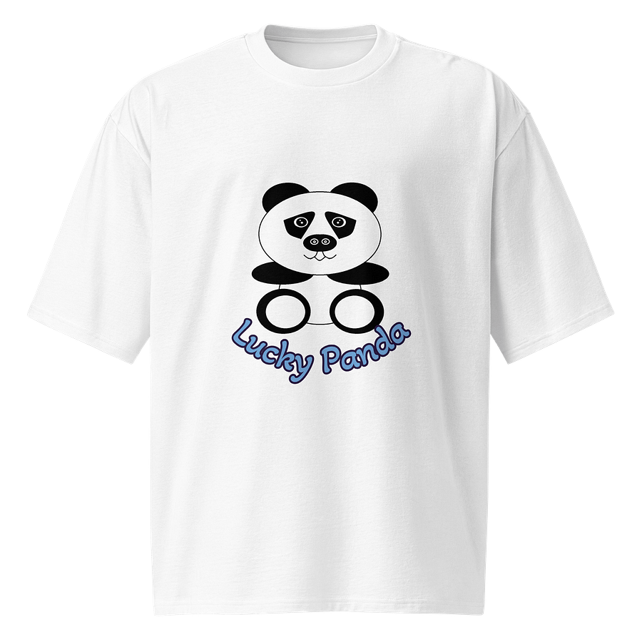 Lucky Panda Oversized Tee product image (4)