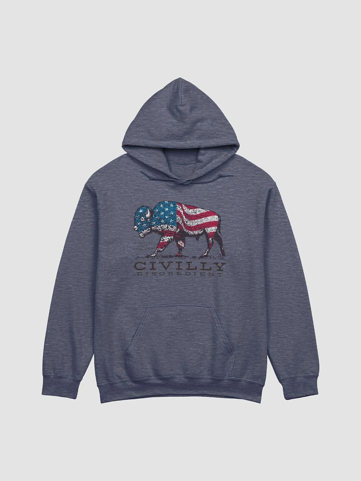 Defiant Bison Hoodie product image (3)