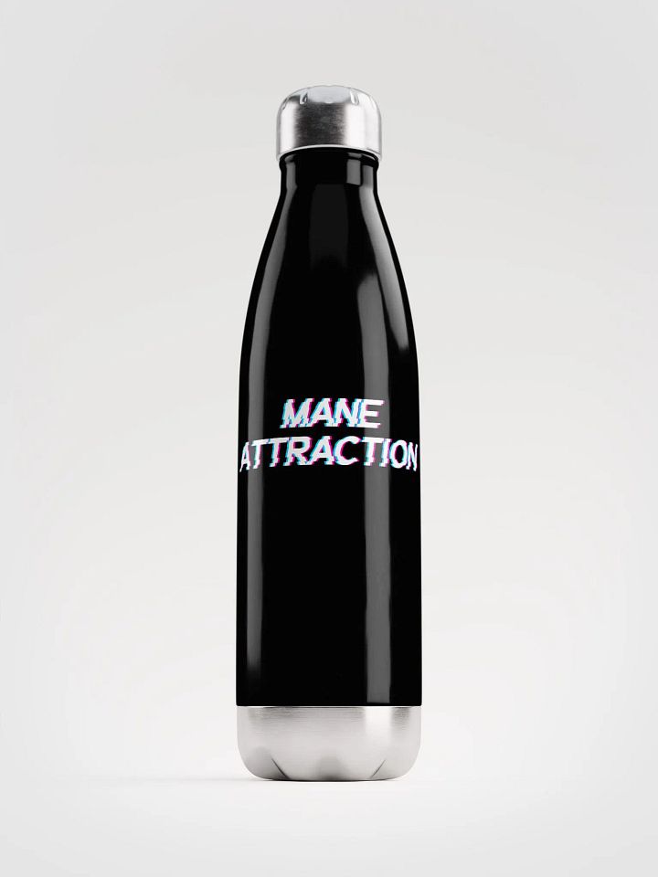 MA Black Stainless Steel Water Bottle product image (1)