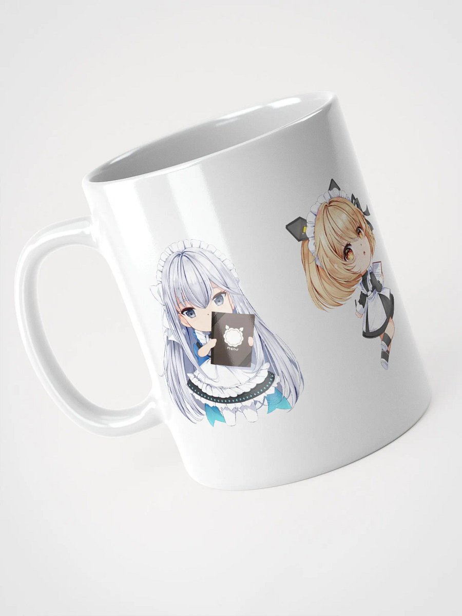 White Glossy Mug - Aida Cafe Maids (Tower of Fantasy) product image (3)