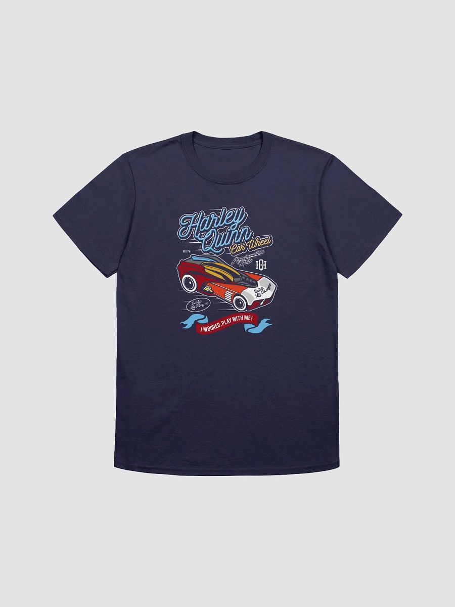Harley Quinn Car Wheel Unisex T-Shirt product image (1)