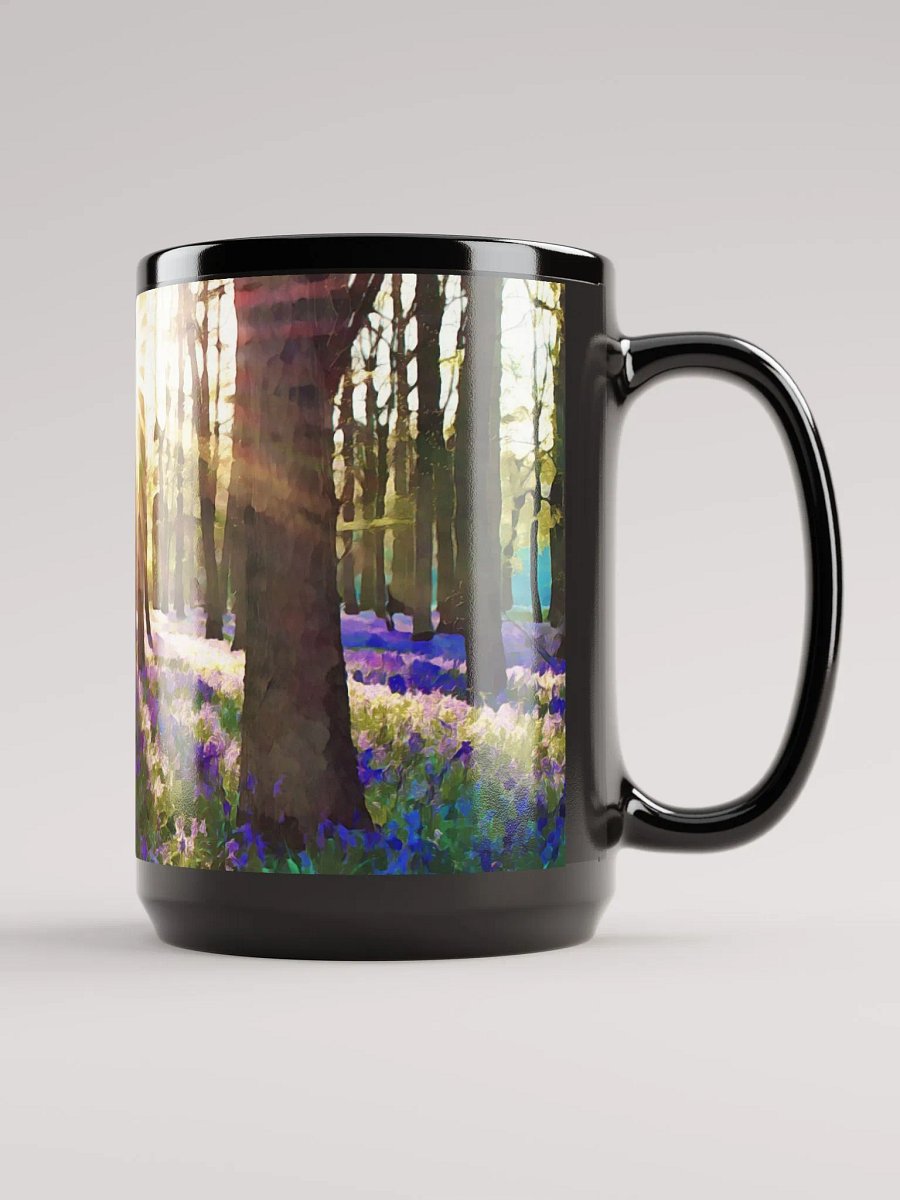 Abstract Graphic | Black Coffee Mug | Springtide Treescape product image (3)