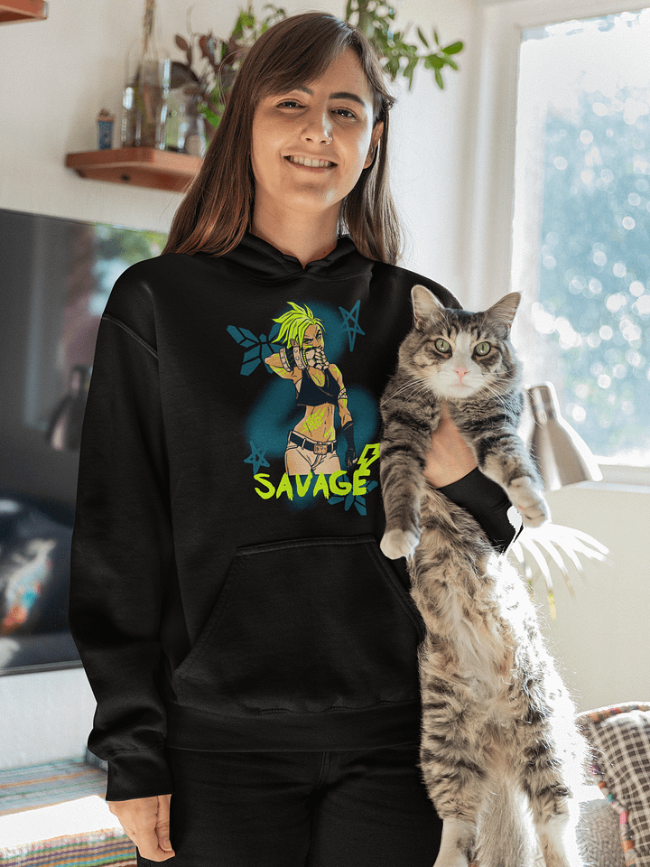 Savage Rebellion Graphic Hoodie product image (2)