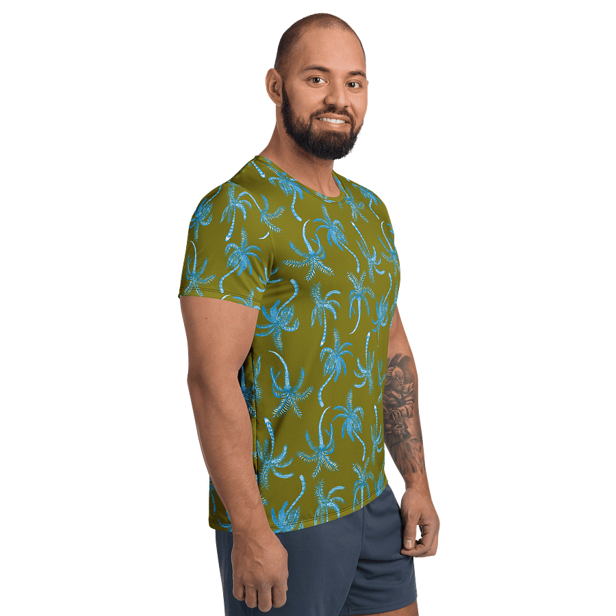 Neon Palmtree | Men´s Athletic T-Shirt product image (7)