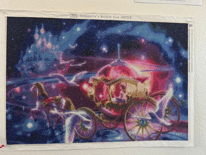 Cinderella's Carriage Completed Unframed product image (2)