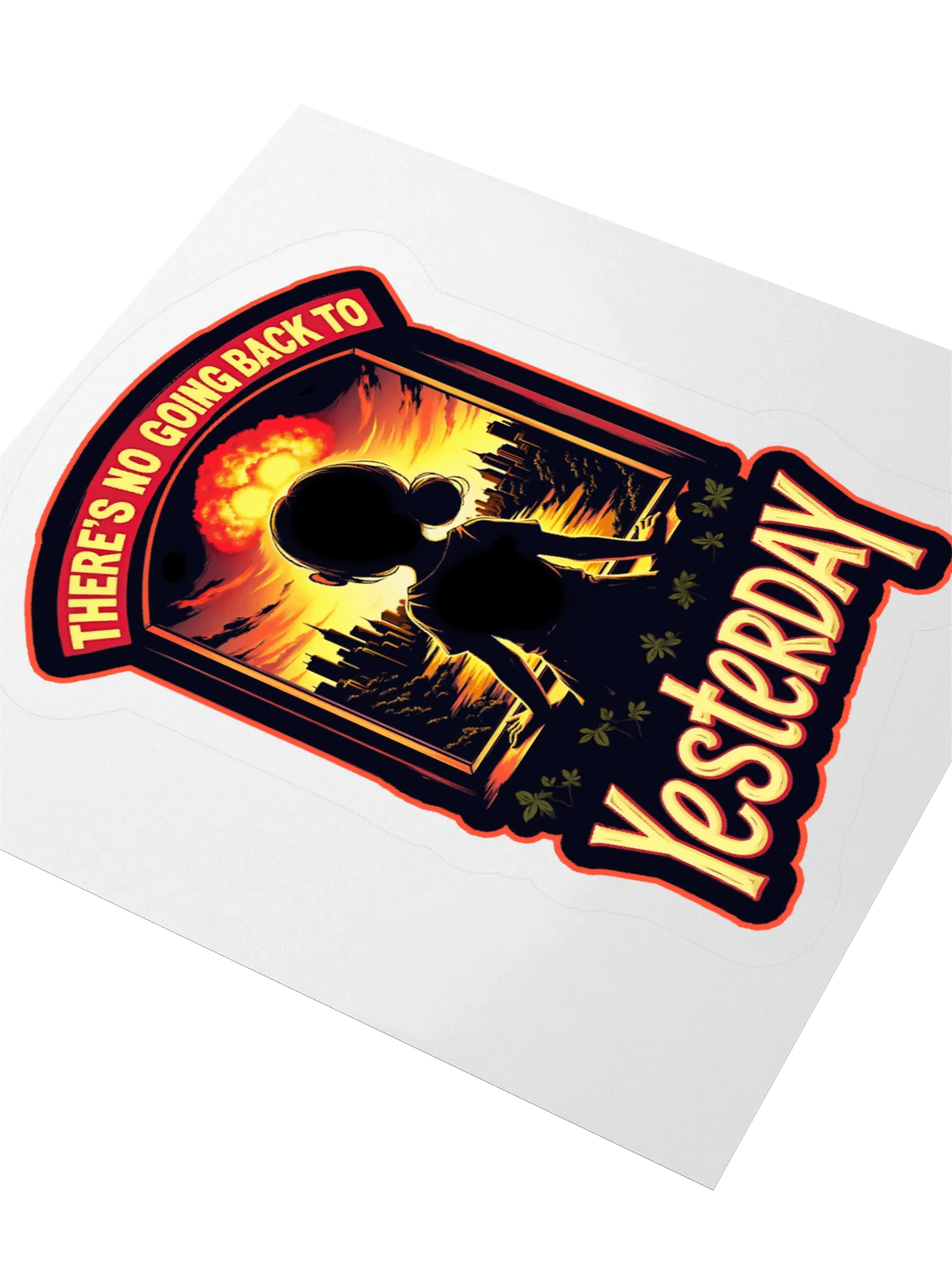 There's No Going Back To Yesterday Sticker product image (3)