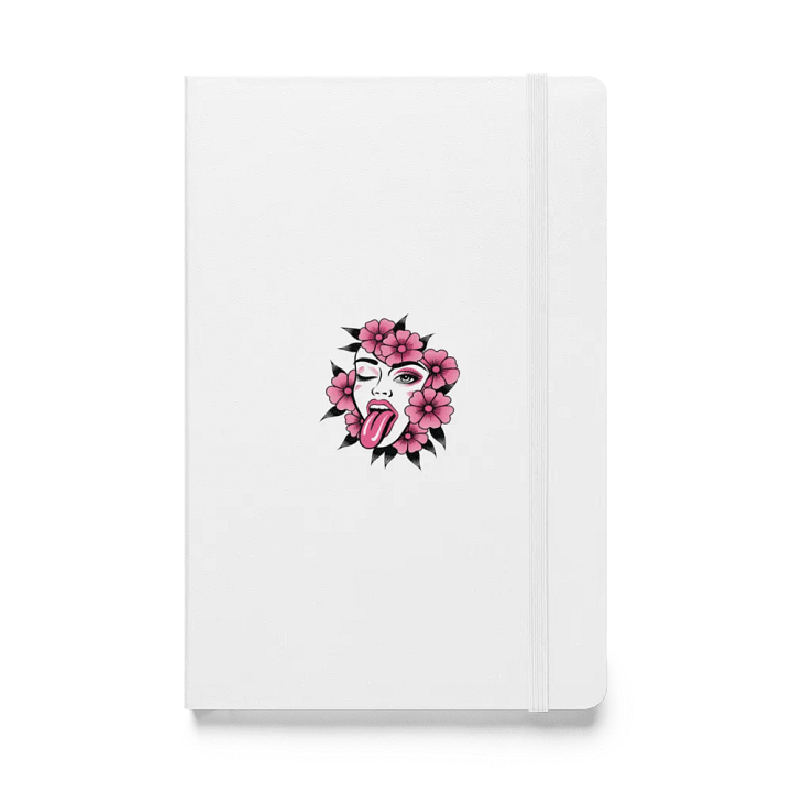 Winking Blossom Hardcover Notebook product image (2)