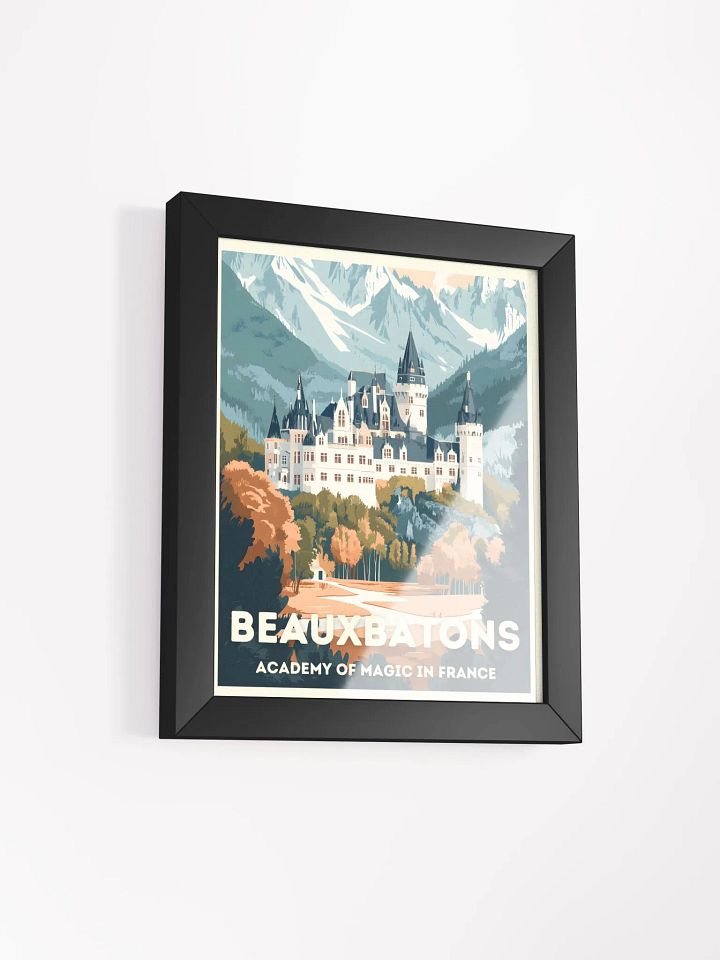 Beauxbatons Vintage Travel Poster product image (2)