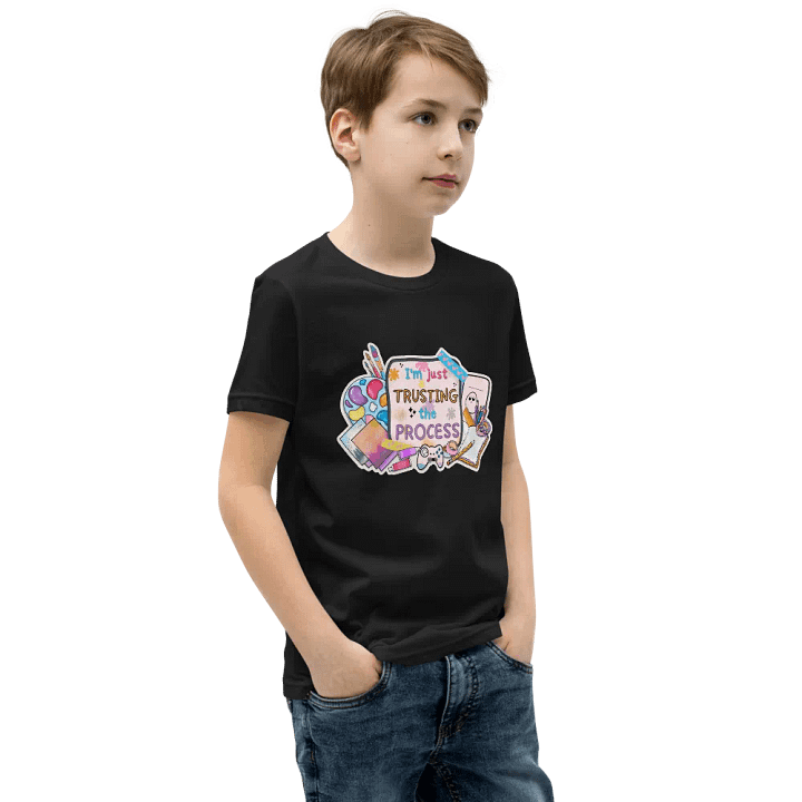 Kids im just trusting the process tshirt product image (2)