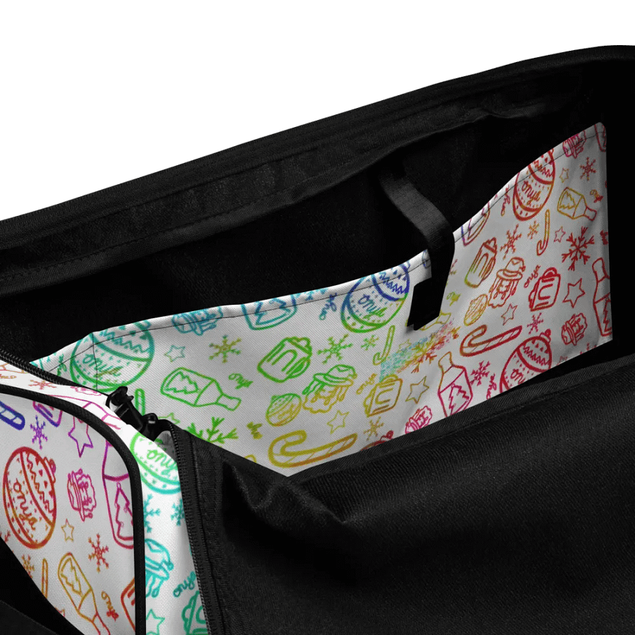Limited Edition Christmas Rainbow Dufflebag product image (4)