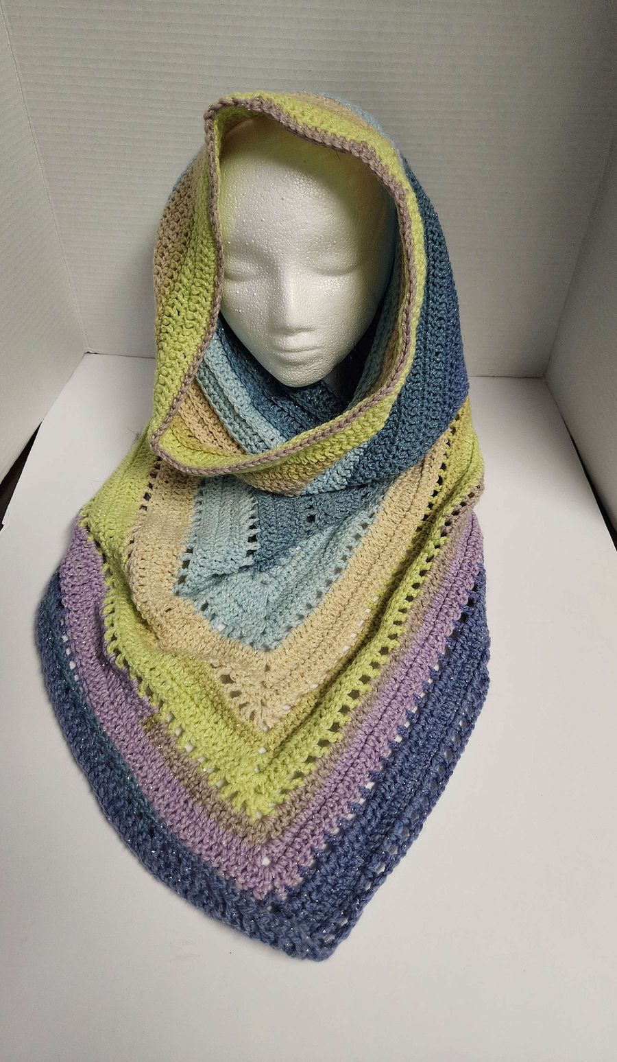 Crochet Mommy & Me Hooded Scarf product image (4)
