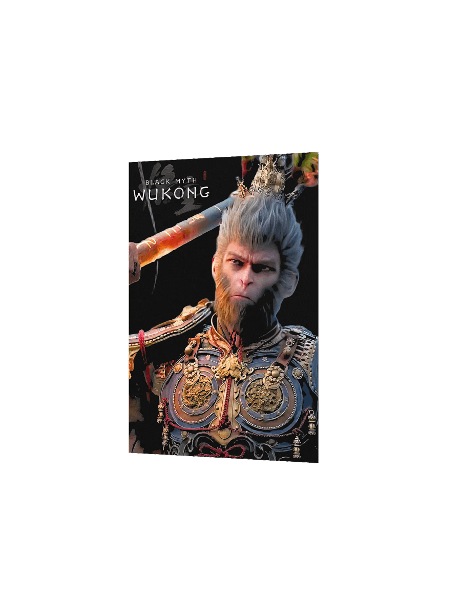 Mythical Wukong: Armored Monkey Matte Poster product image (2)