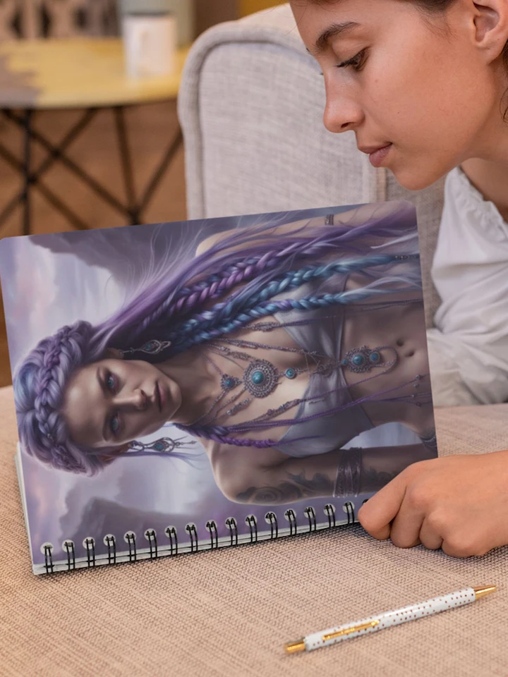 Mystical Muse Spiral Notebook product image (1)