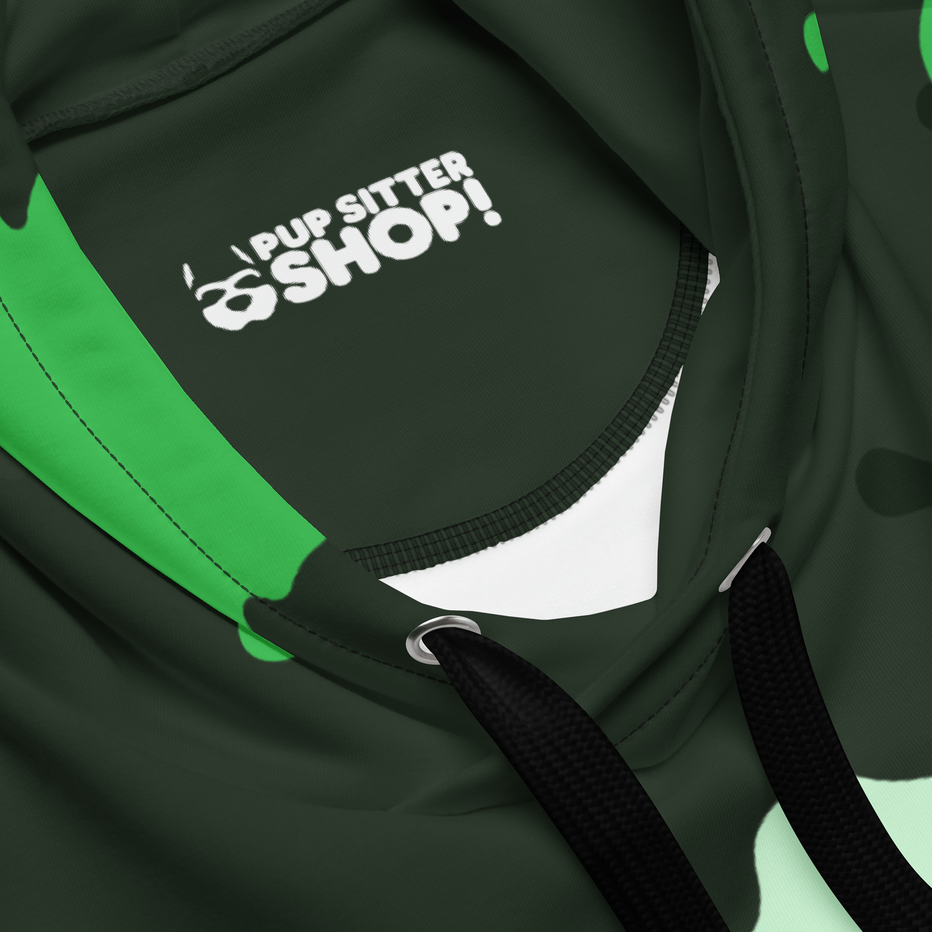 Chaos Splatter Hoodie - Lime Green product image (5)