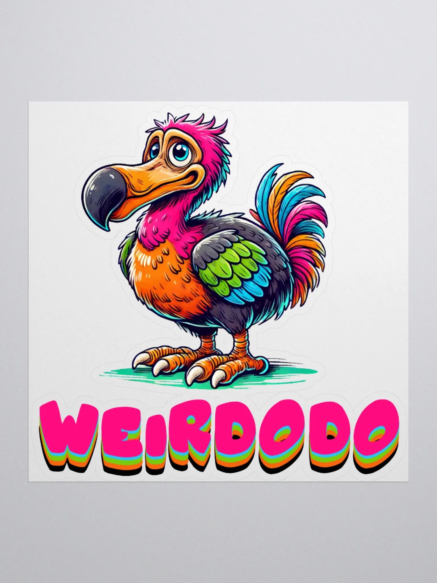 WEIRDODO Sticker product image (1)