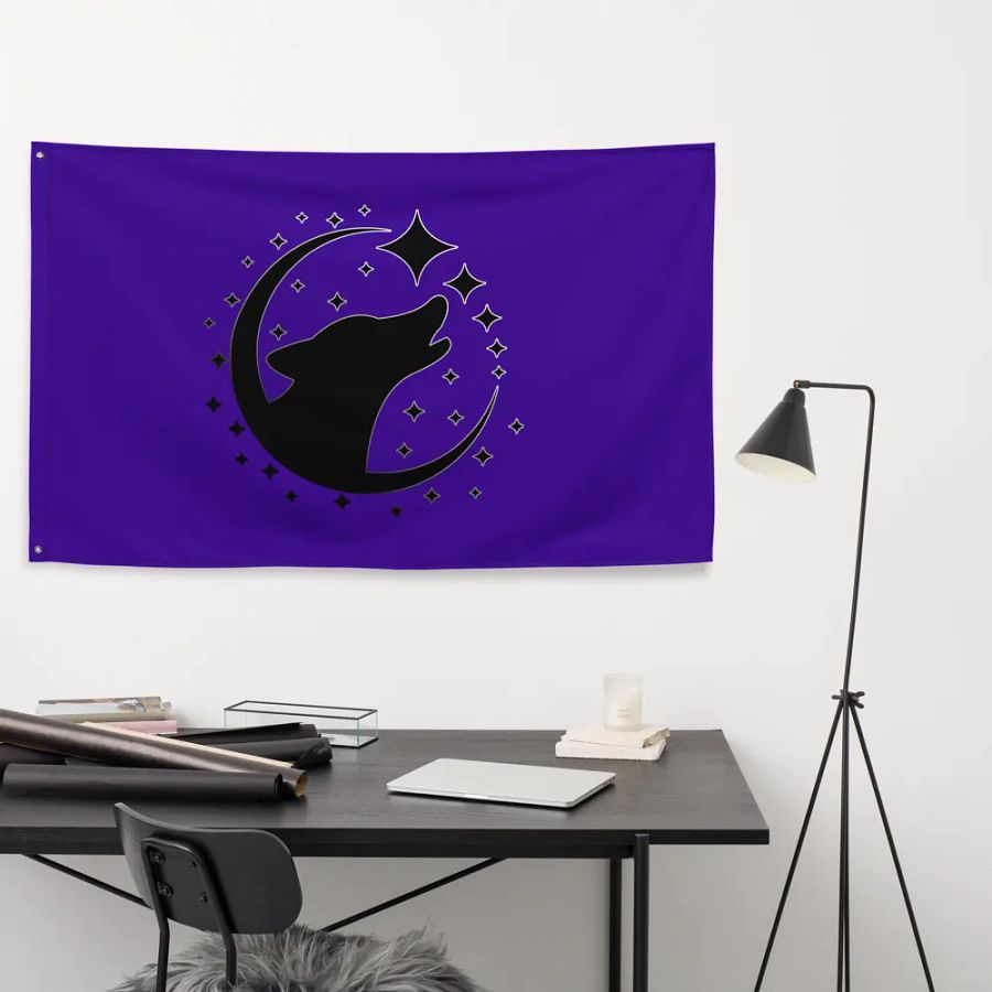 Wolves of Selene Flag product image (9)