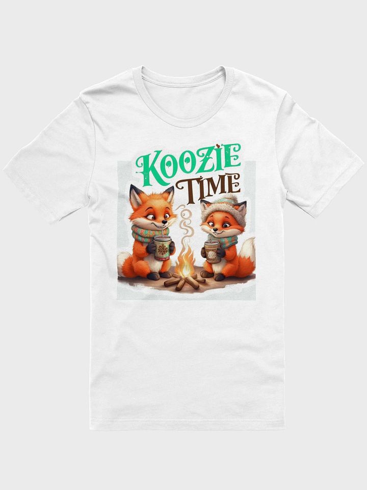 Cozy Foxes Campfire T-Shirt product image (1)
