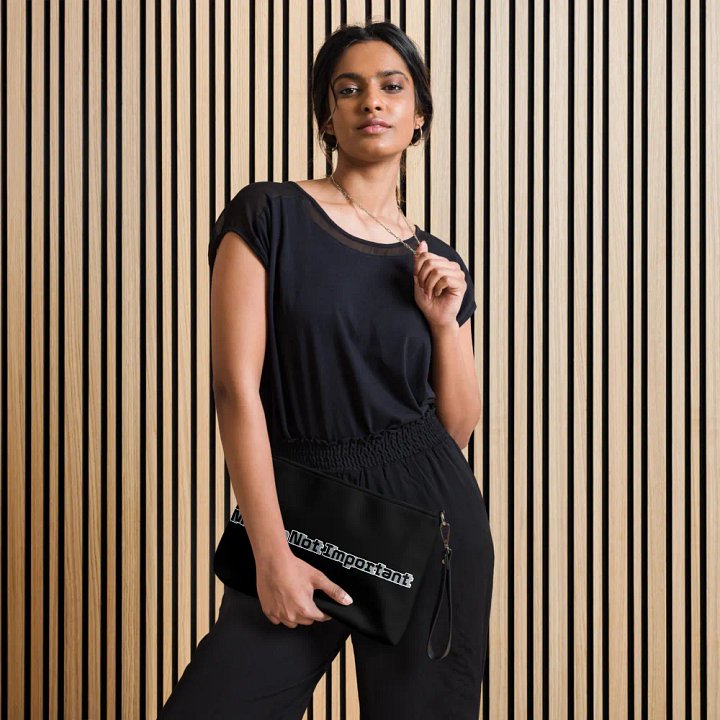 Crossbody Bag - Black - Mr I'm Not Important product image (1)