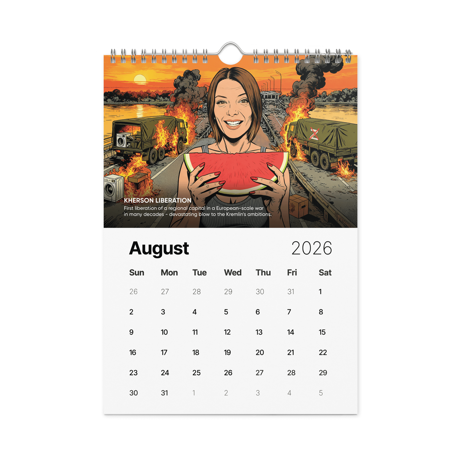 Anna's Calendar 2026 (MON or SUN Edition) product image (9)