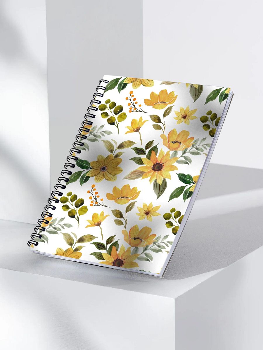 Sunflower Serenade Spiral Notebook product image (3)