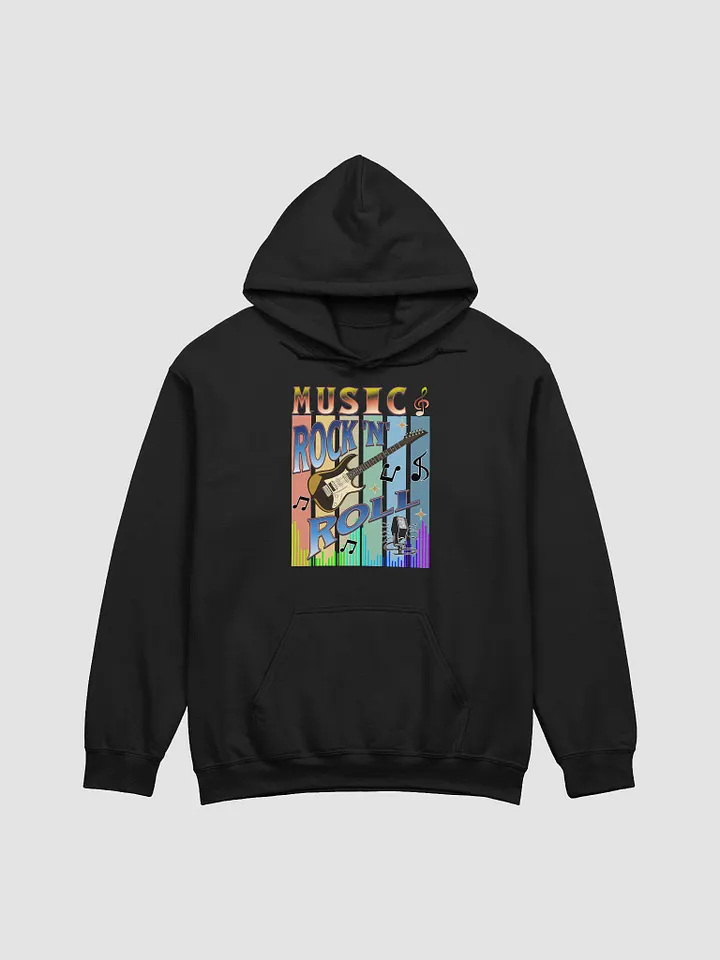 Music Rock N Roll Guitar Vibes Hoodie product image (1)