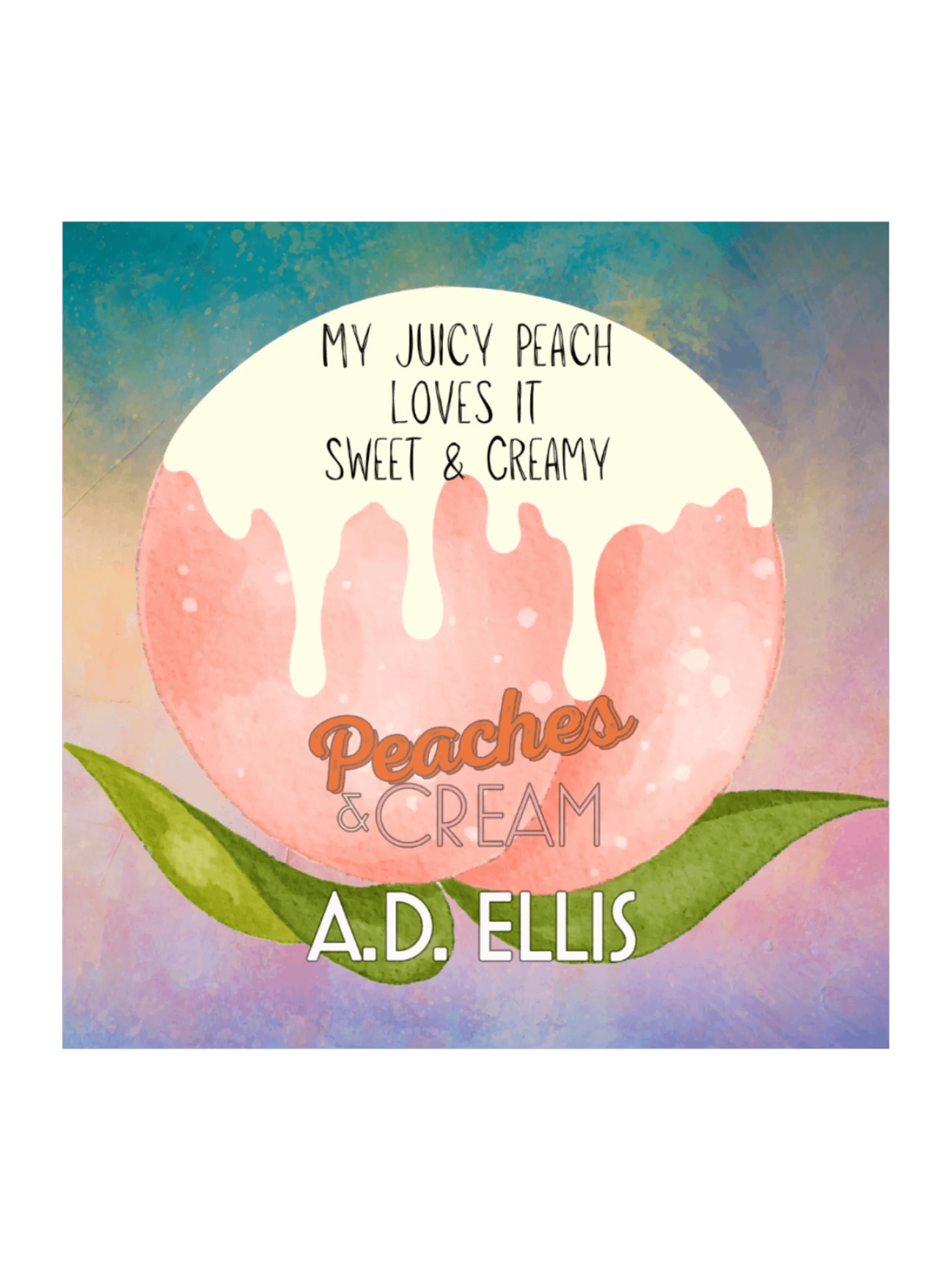 Sweet & Creamy Juicy Peach Sticker product image (1)