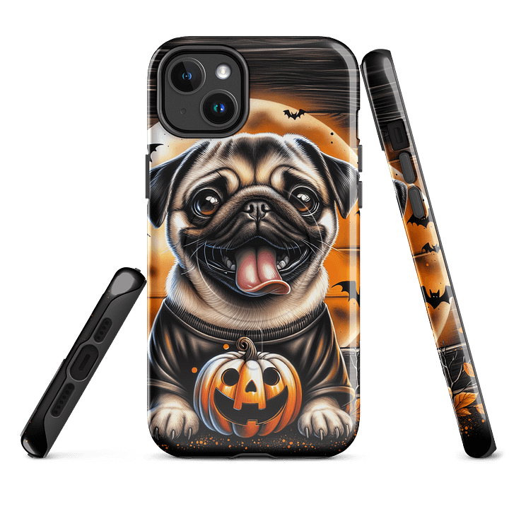 Pug Moonlight MagSafe® iPhone Case product image (3)