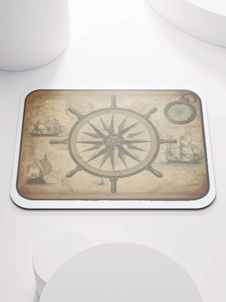 Vintage Nautical Mouse Pad product image (1)