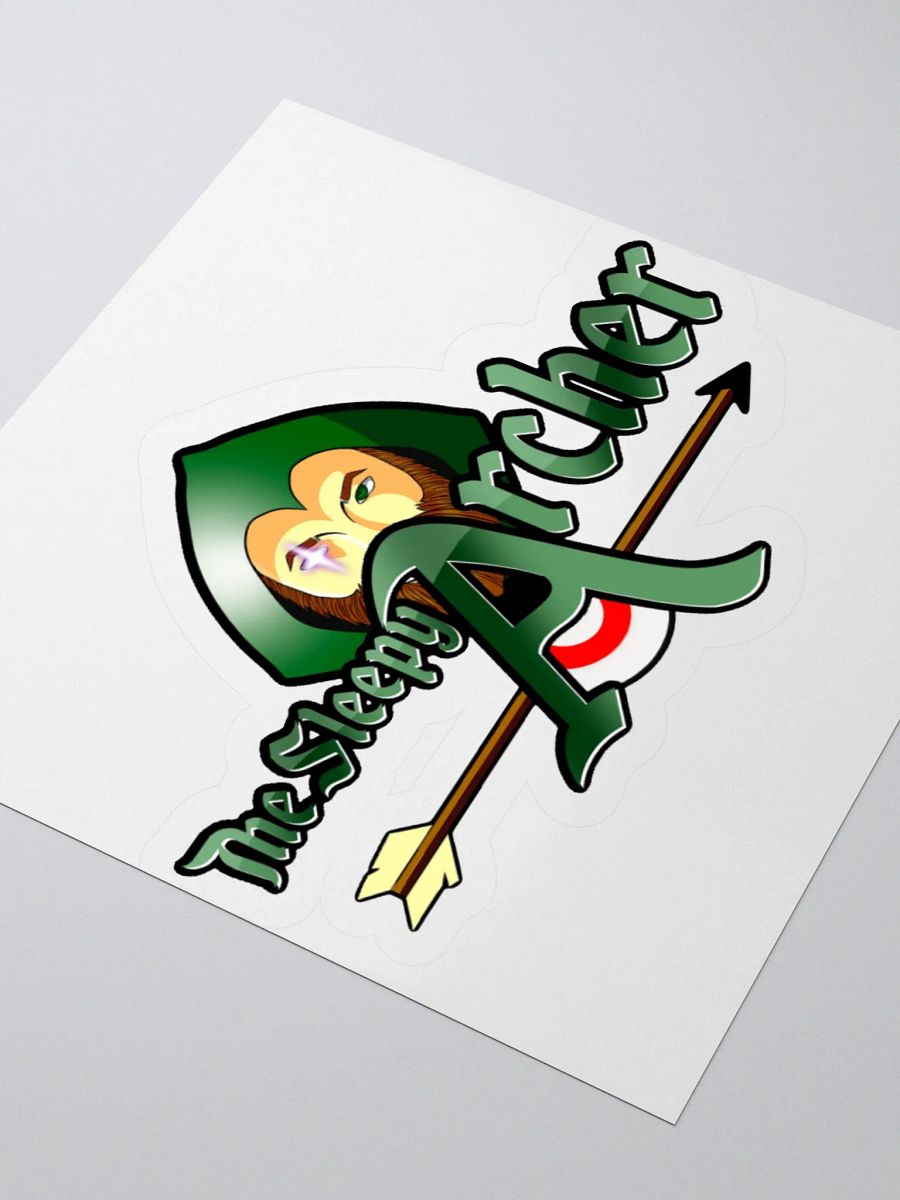 Sleepy Archer Sticker product image (3)