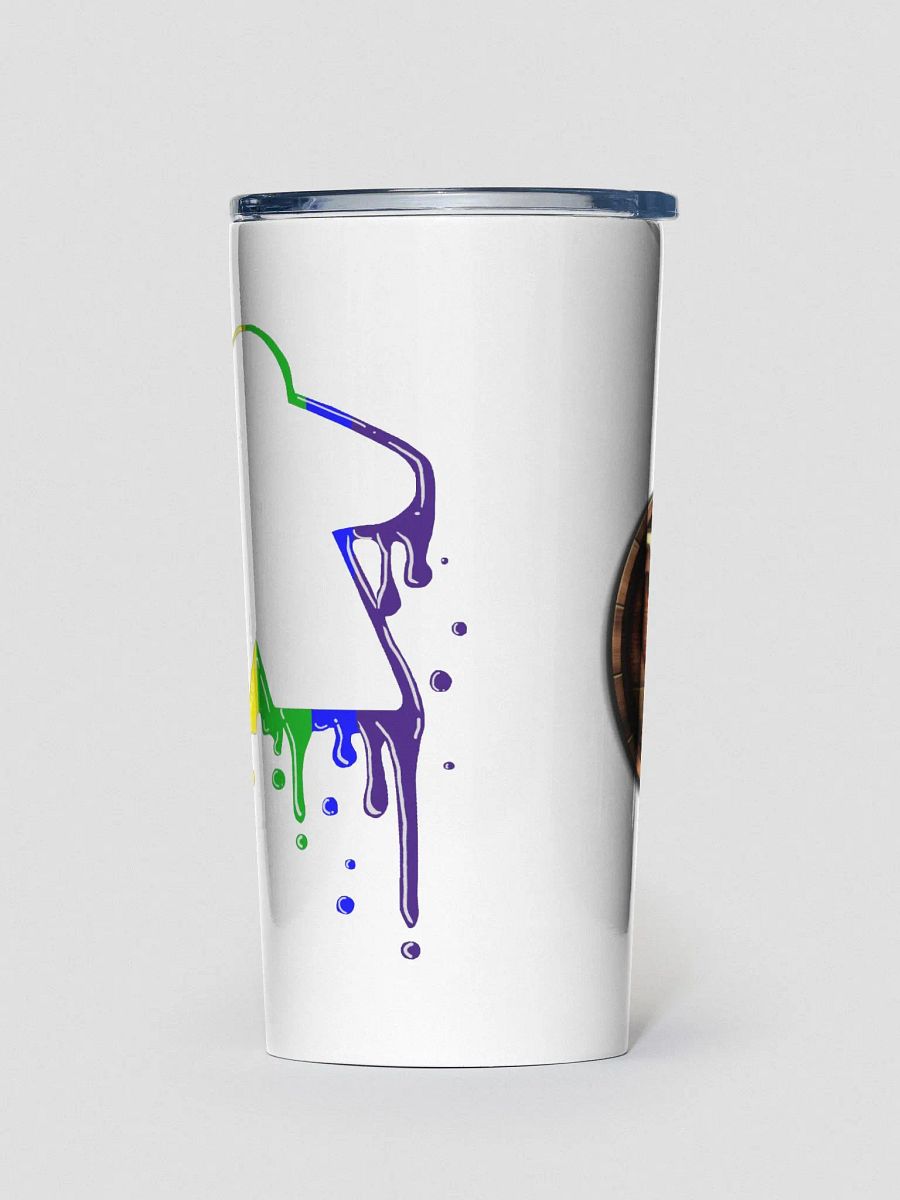 Drippy Rainbow Meeple Tumbler product image (2)