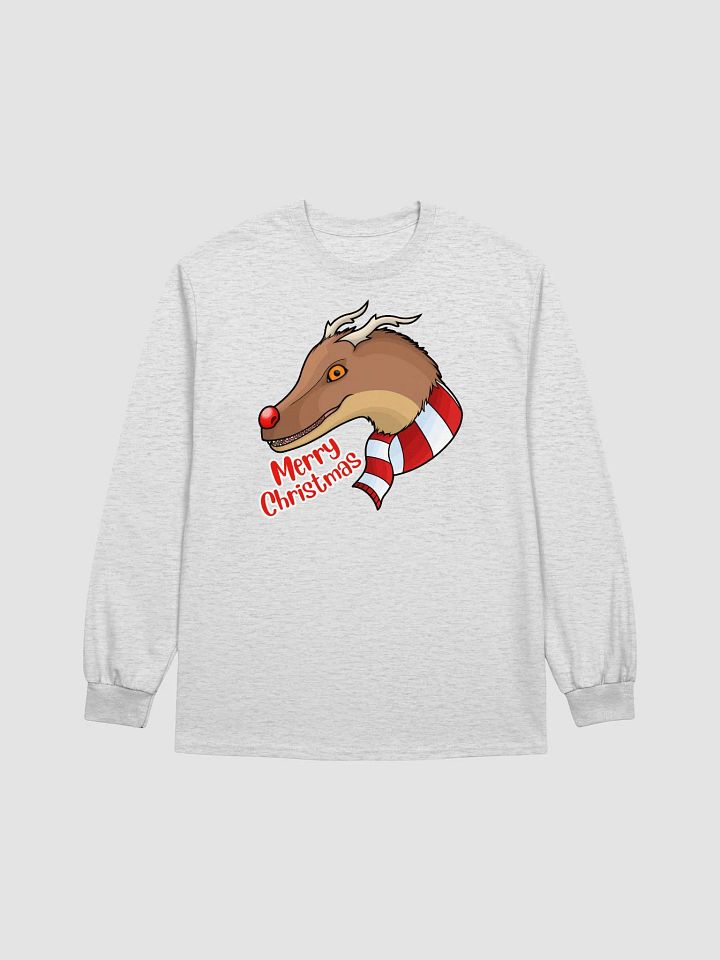 Rudolph the Red-Nosed Velociraptor Long Sleeve! product image (1)