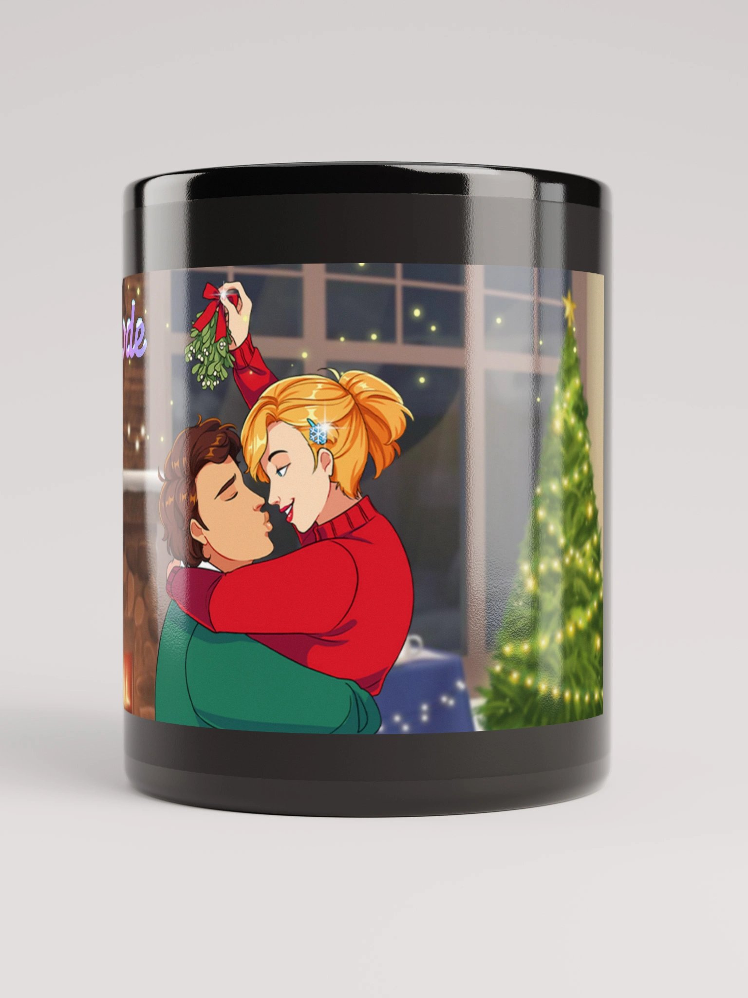 Episode Holidays Black Glossy Mug product image (6)