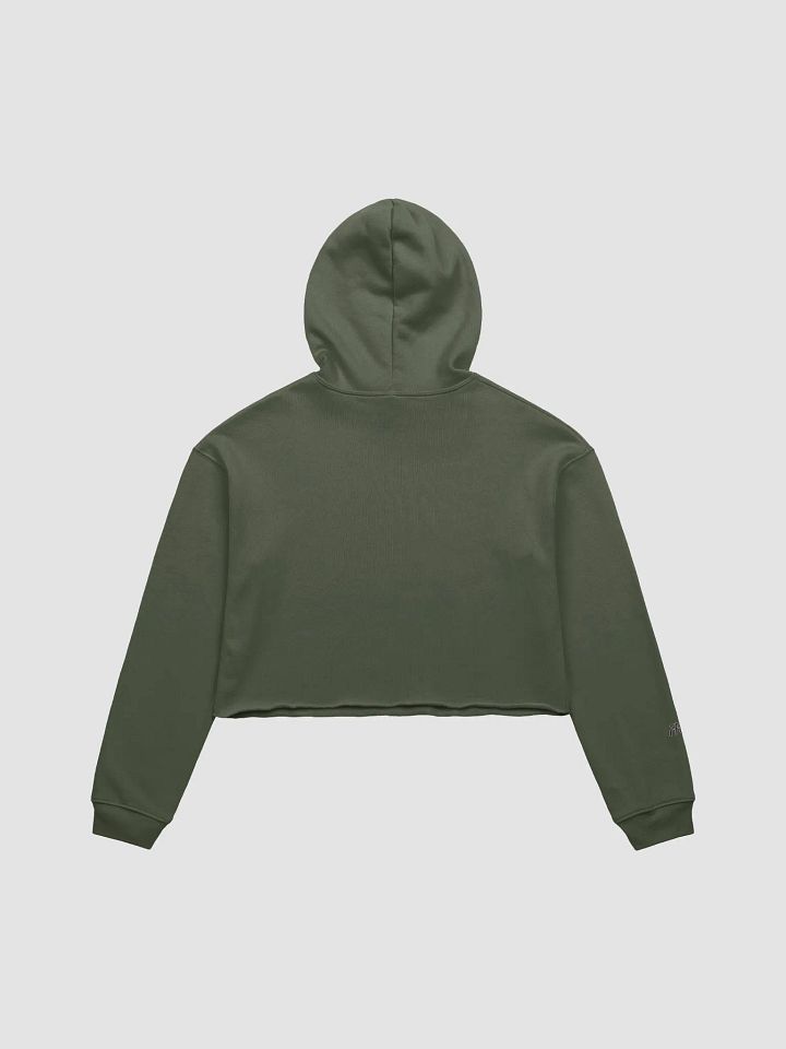 FFS Floral Skull Fleece Cropped Hoodie product image (2)
