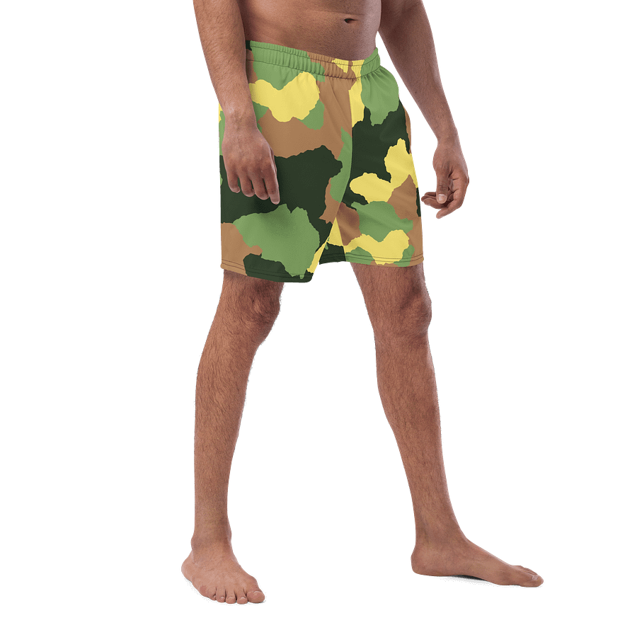 Ocean Vibes All-Over Swim Shorts Patriot Nedo Boss product image (3)