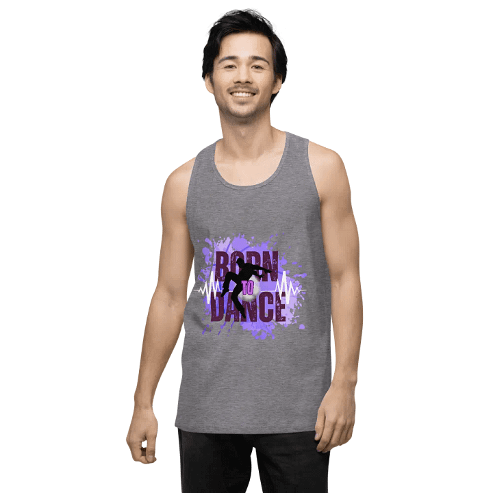 Born to Dance His Silhouette Embrace Tank Top product image (118)