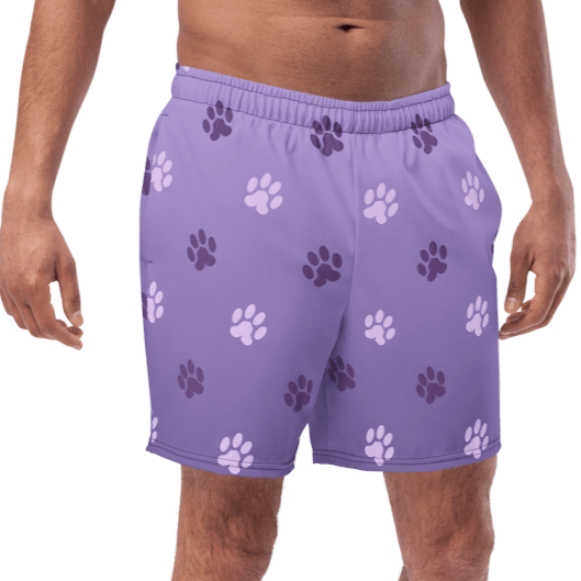 Paw Print Swim Trunks product image (1)