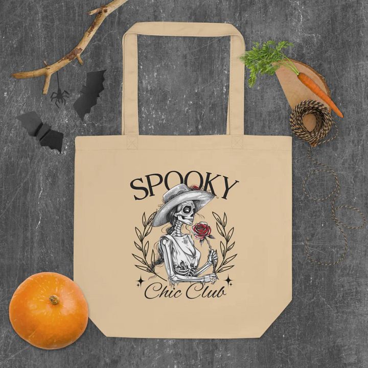Spooky Social Club Trick or Treat Canvas Cotton Bag product image (2)