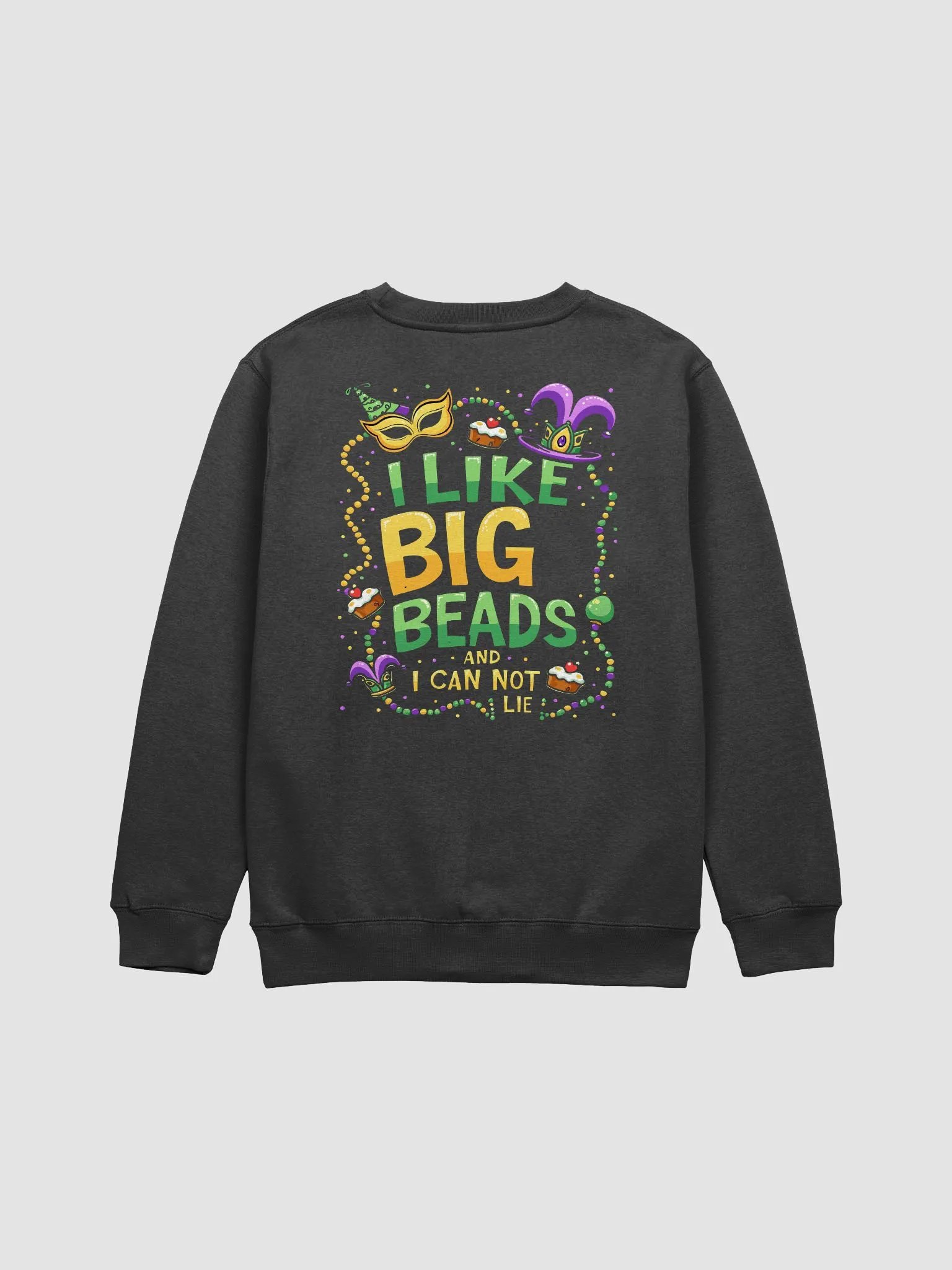 I Like Big Beads and I Cannot Lie Crewneck Sweatshirt product image (2)