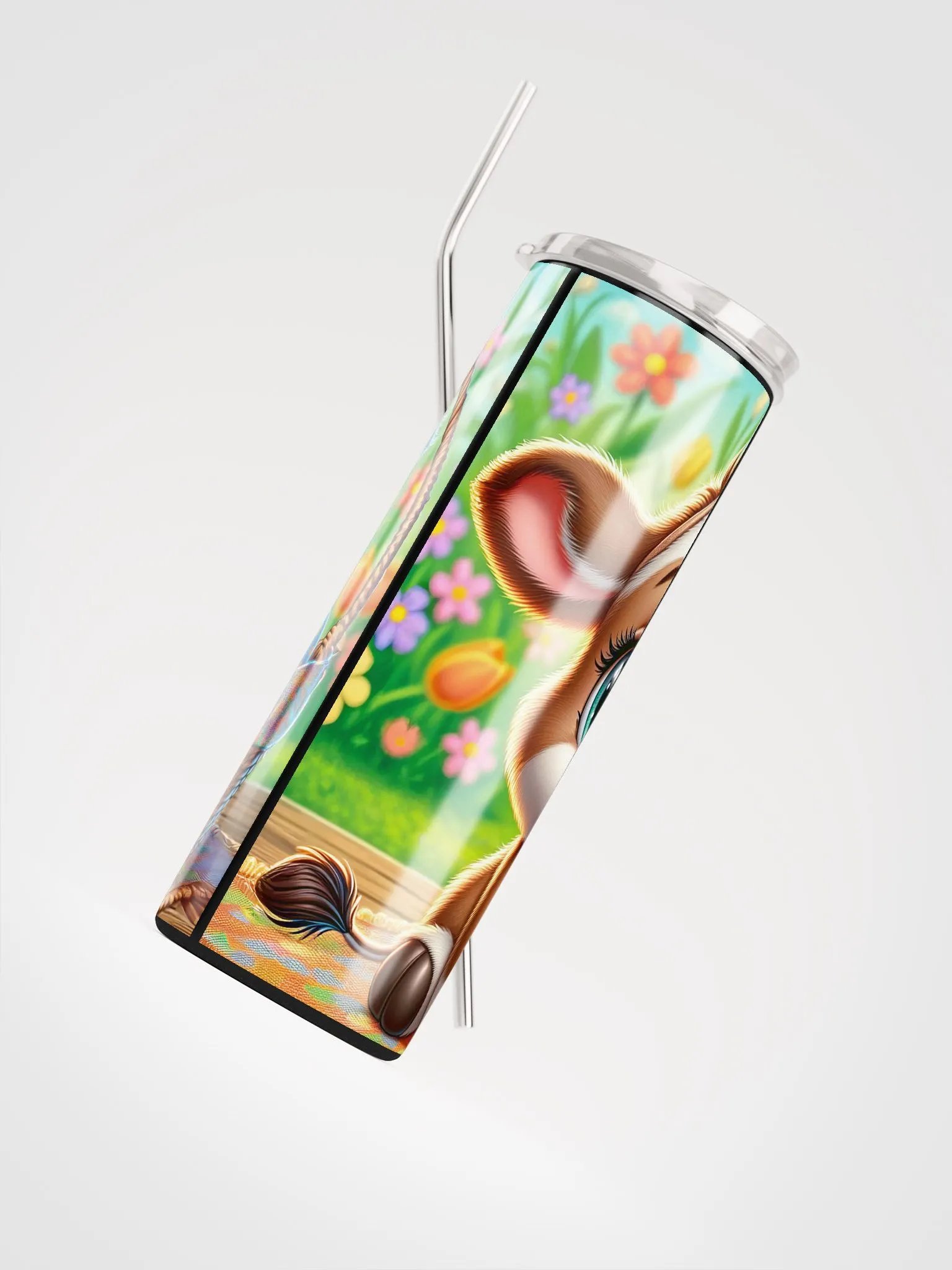 Easter Cow Stainless Steel Tumbler product image (7)