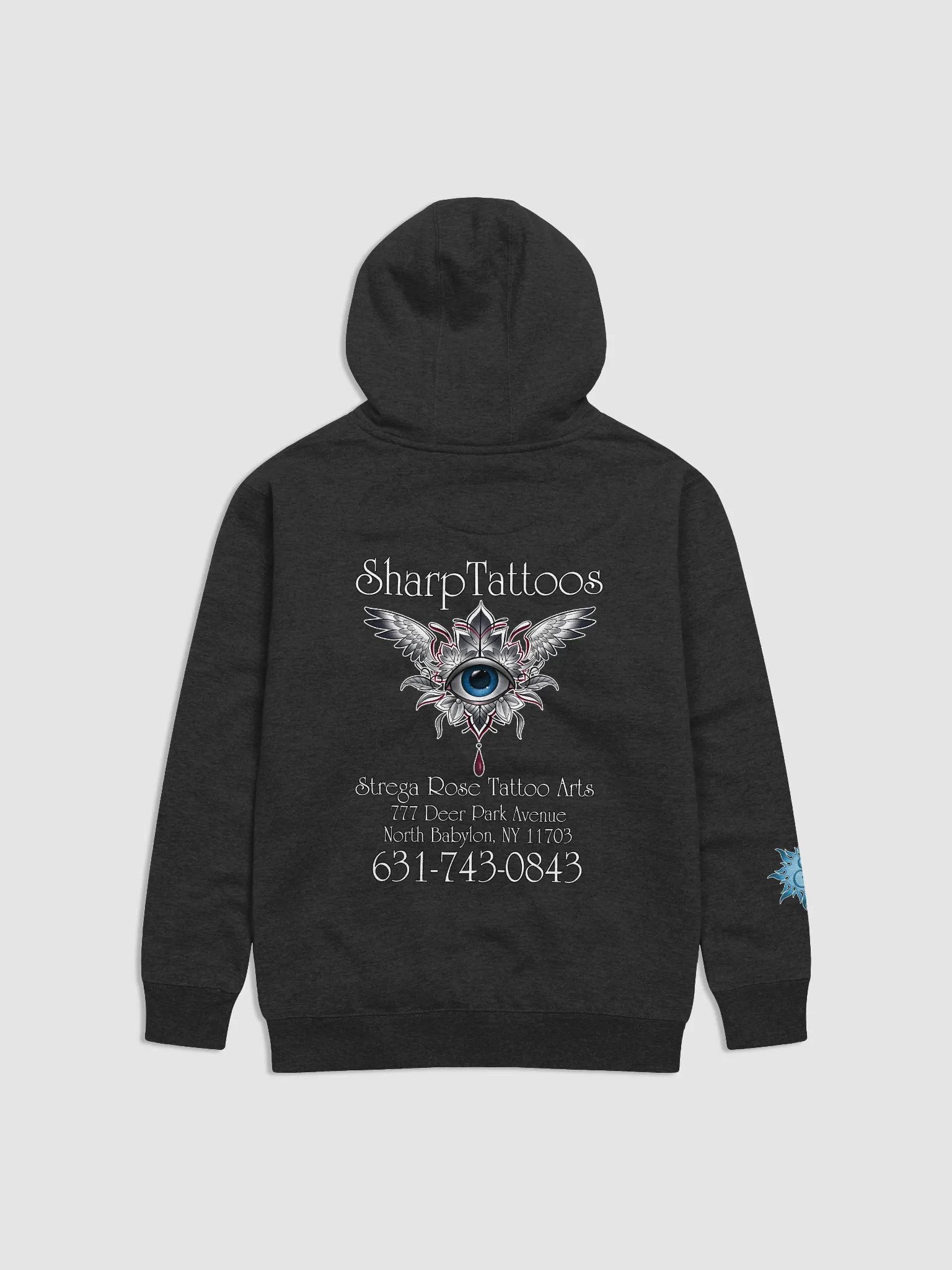 MoonFlower - SharpTattoos @ Strega Rose Tattoo Arts Hoodie product image (2)
