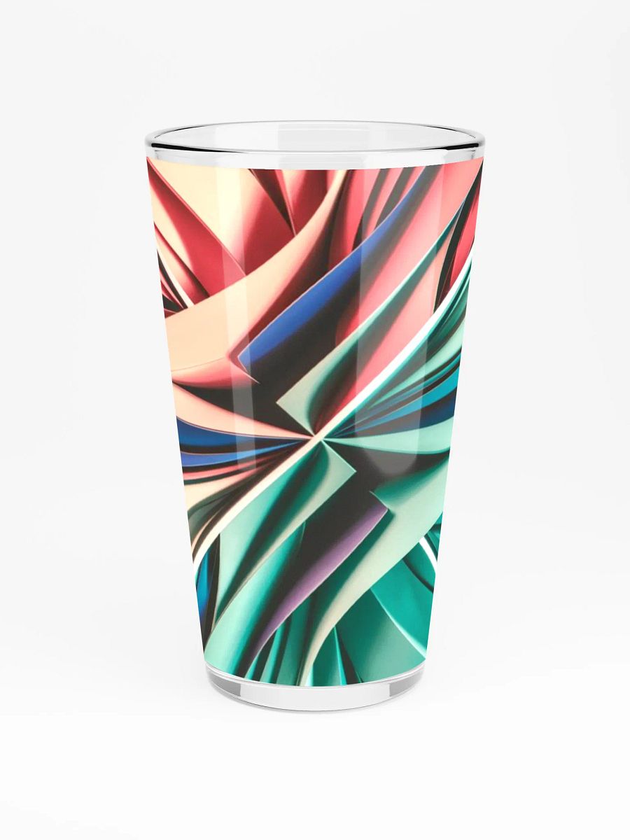 Graphic Grove Abstract Design Shaker Pint Glass - 16oz Clear product image (3)