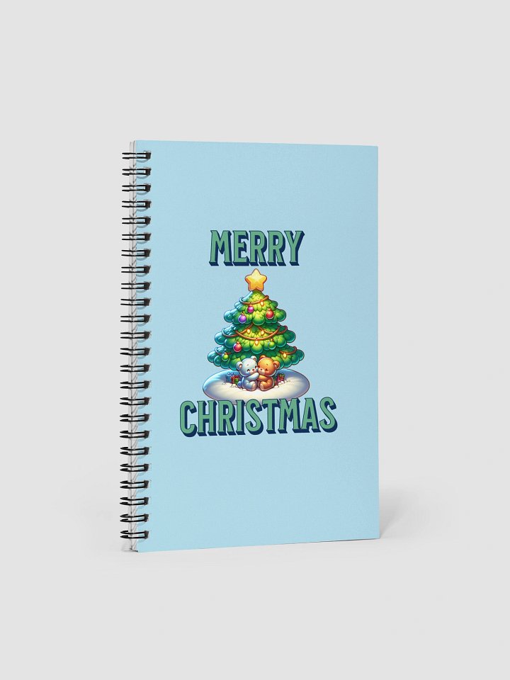 COZY CUDDLE CHRISTMAS TEDDY BEAR HOLIDAY NOTEBOOK product image (1)