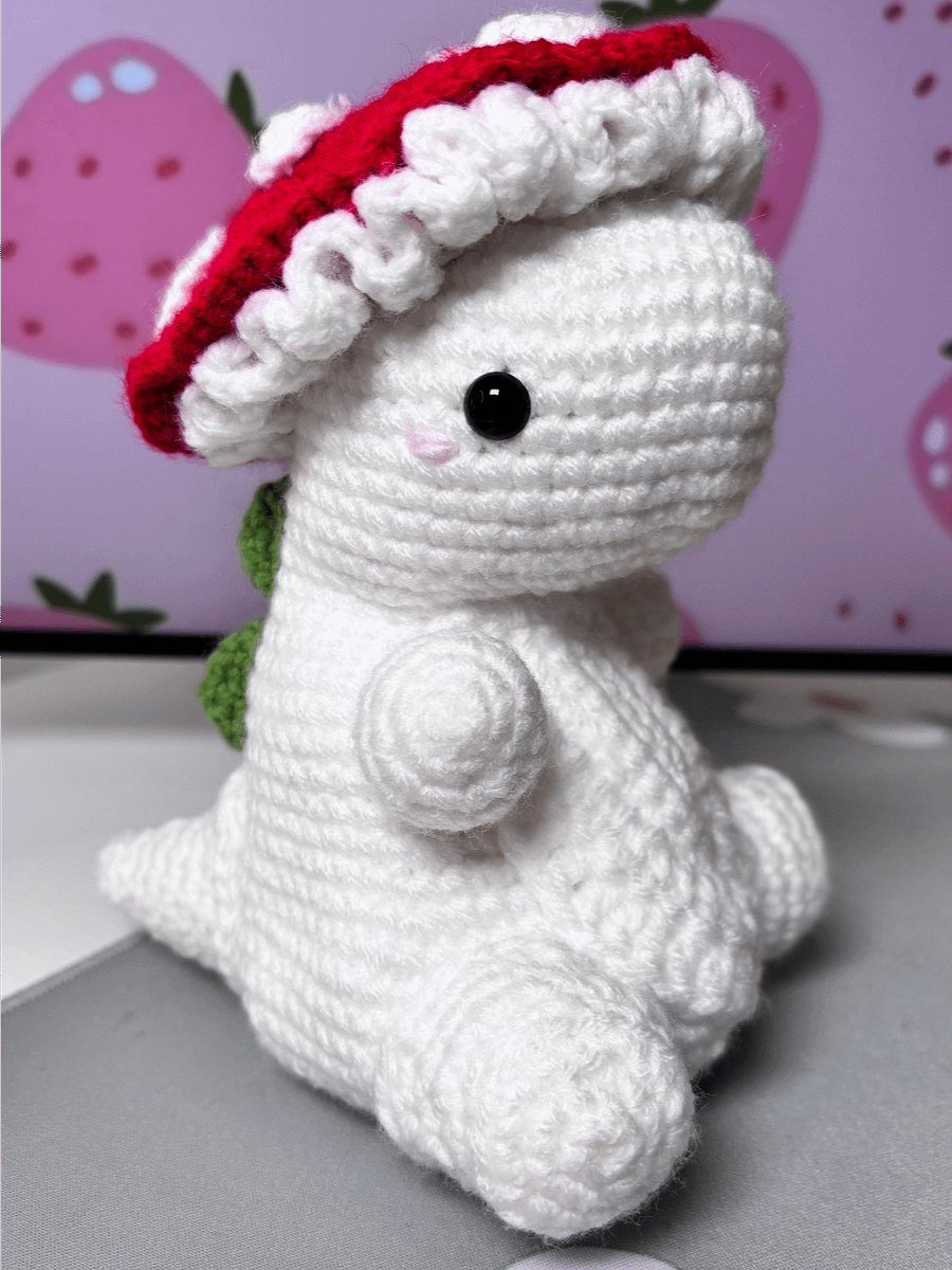 Shroomis 🍄 - Chubby Mushroom Dinosaur Plushie product image (1)