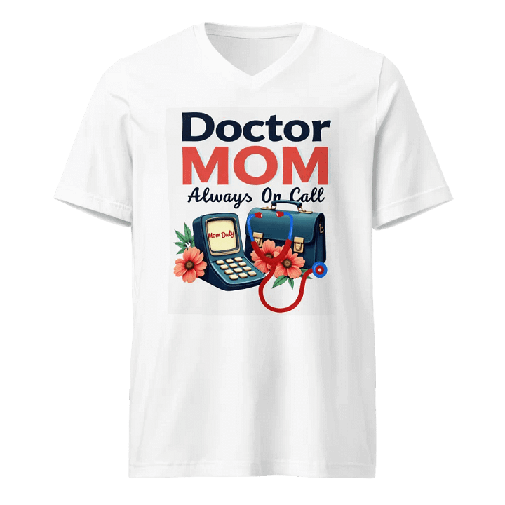 Doctor MOM Always On Call V-Neck Tee product image (1)