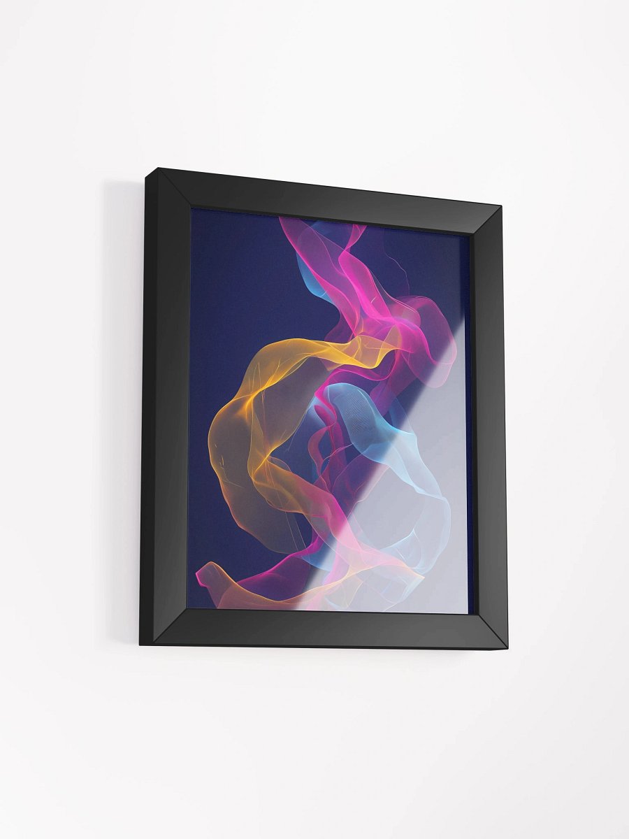 Ethereal Flow Framed Matte Poster product image (3)