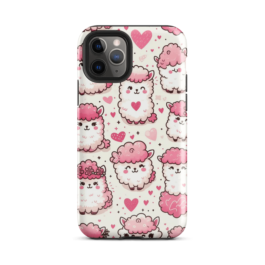Whimsical Alpaca Party iPhone® Tough Case product image (2)
