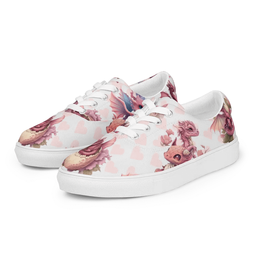 Whimsical Dragon Fantasy Lace-Up Shoes product image (3)