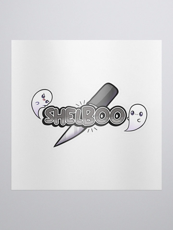 shelBOO Logo Sticker product image (1)