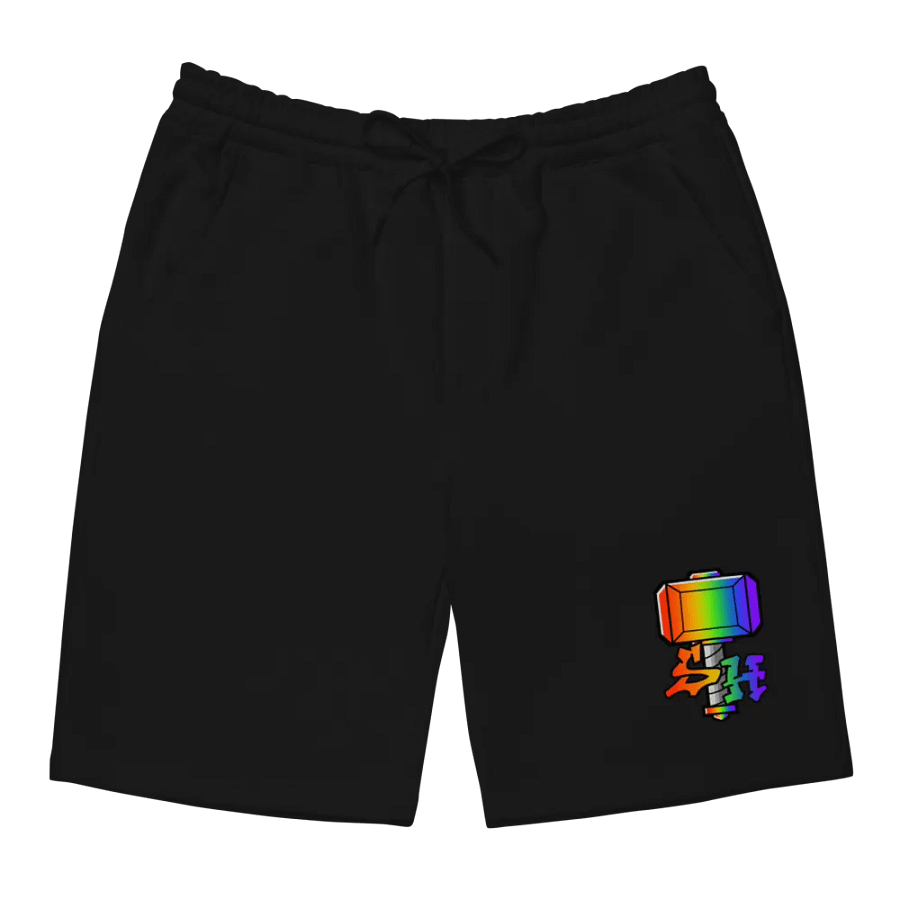 Psychedelic Prism Men's Fleece Shorts product image (9)